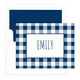 Gingham Folded Note Cards Image 3 of 7